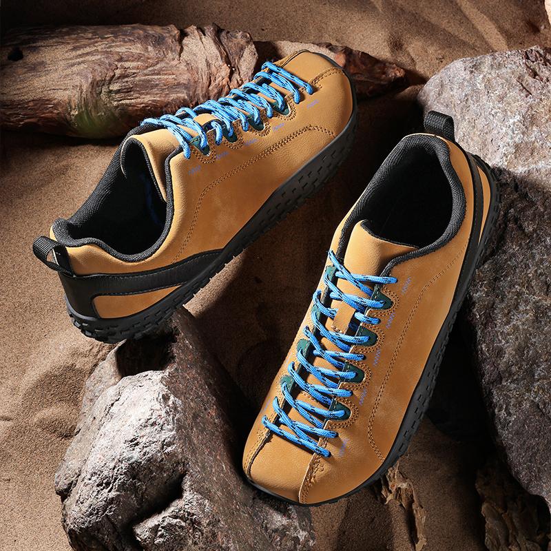 Fashion Unisex Wider Shoes New Flats Soft Zero Drop Sole Wider Toe Sneakes Breathable Mesh Men Barefoot Wide-toed Shoes Big Size