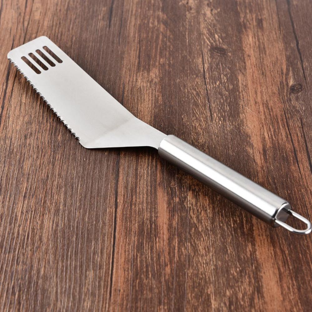 Pizza Comfortable Handle Dessert Cake Tool Pie Server Serrated Spatula Slicer