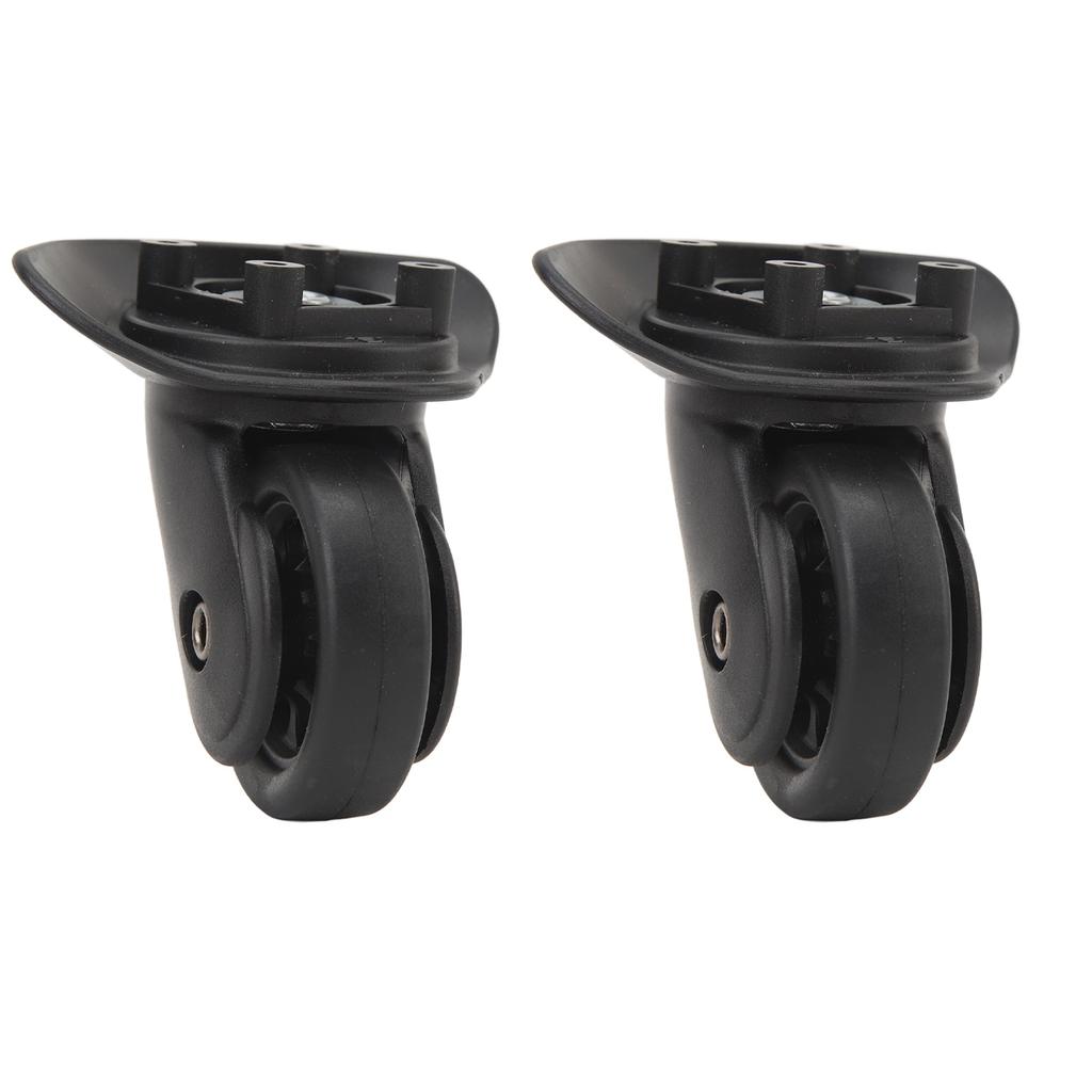 1 pár náhradních koleček ke kufru se šroubem, lehká tichá otočná kolečka k zavazadlu pro cestování