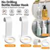 8 PCS No Drilling Required Bathroom Storage Hanger Multipurpose Organizer Hook  Bathroom Kitchen