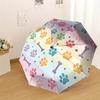 1pc Paw Prints Bone Pattern Umbrella  Automatic Opening and Closing Umbrella, High quality Umbrella, Ideal Gift for Her 198