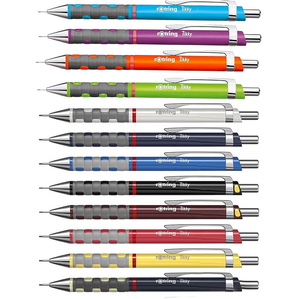 Rotling Mechanical Pencil Ticky 1904699 Red 0.5mm Regular Imported