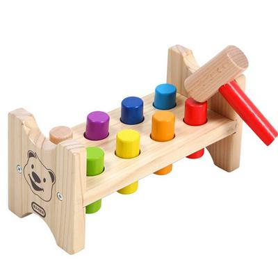 Todoribro Wooden Bear Hammer Play Korean Childrens Toys