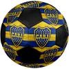 Pallone da Calcio Boca Juniors, colorato, adatto a tutte le età, cucito a macchina, materiale PVC, qualità da competizione, resistente e con elevato rimbalzo