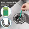 12Pcs/set Pipe Drain Cleaner Sticks Effective Bathroom Shower Drain Deodorizer Effective Drain Pipe Cleaning Sticks