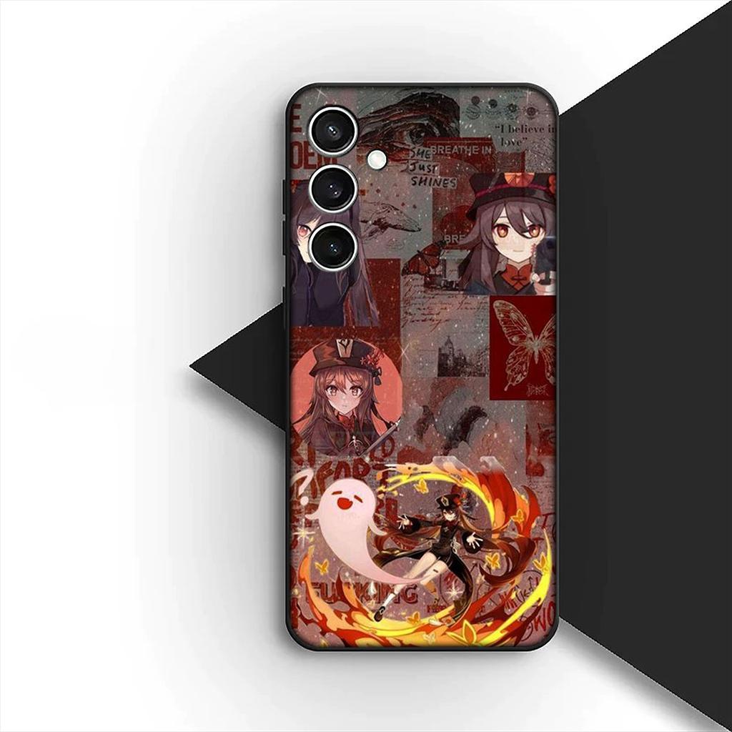 Casing for Apple iPhone 17 Pro XS Max Air 6 7 8 Plus 5 + SE 2022 SE2 16E Phone Cover Protective Case Genshin HuTao Impact