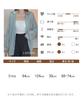 Sheer shirt summer loose long simple [J.STORE] shirt, top, women's, outerwear, women's, summer, spring, spring/summer, clothes, Korean, thin,