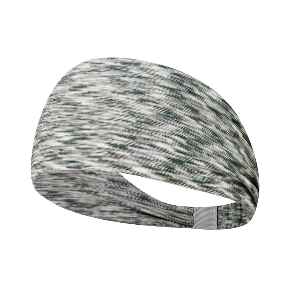 European & American Sweat-Wicking Antiperspirant Running Headband for Women