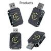 2-in-1Car Wireless Adapter For Carplay & Android Auto USB Plug Bluetooth 5.0 Wired To Wireless Mini Box Car Accessories 1PCS
