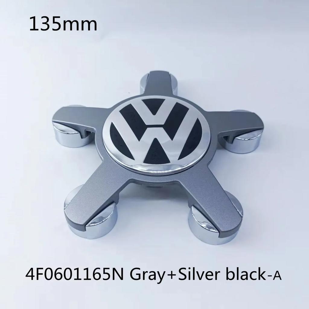 For VW Volkswagen Jetta MK5 Golf 4pcs 135mm Volkswagen Golf Polo Car Wheel Center Caps 5Pins Rim Hub Cover Hubcap Logo Badge Emb