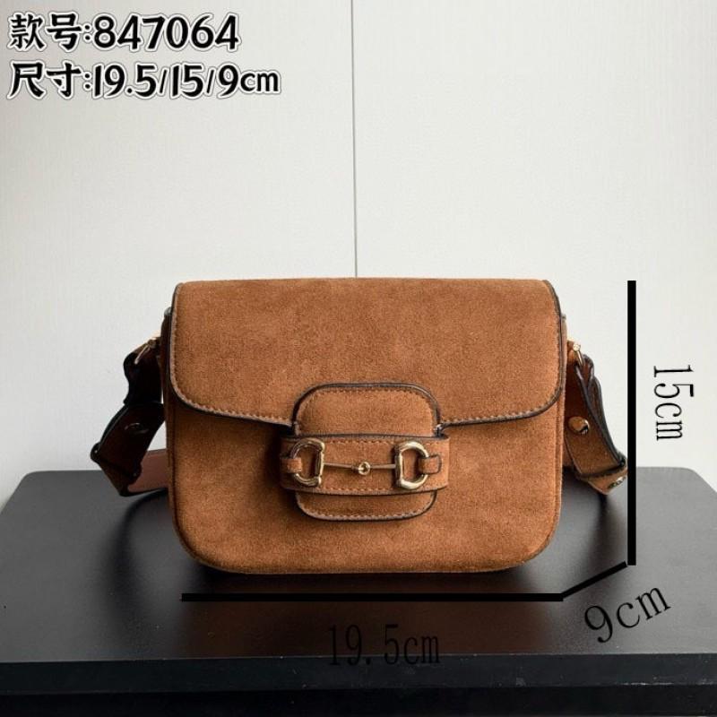 G Home 2026 New Style 1955 Messenger Bag Small Horse Collar Buckle Single Shoulder Leather Portable Diagonal Span Women's