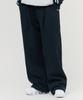 GAINSBORO One-Pleat Wide Sweatpants_Navy