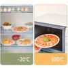 500/300/100 Pcs of Elastic Food Cling Film - Stretchable Transparent Dish Cover - Multi-purpose, Odorless Kitchen Cling Film, Anti Fly and Dust-proof