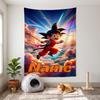 Dragon Ball (32) Customizable name decorative wall tapestry ideal choice for wall decor in bedrooms living rooms dorms and home