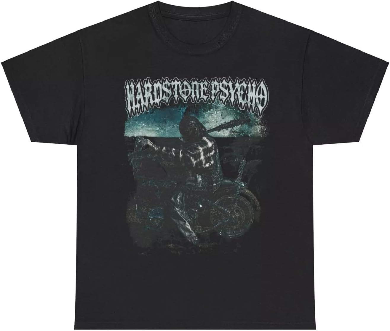Don Toliver Biker Hardstone Psycho Album Tour Merch Tee T Shirt Black XL чёрный