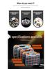 Portable Transparent Plastic Parts Organizer - Thickened Screw & Accessories Storage for Electricians