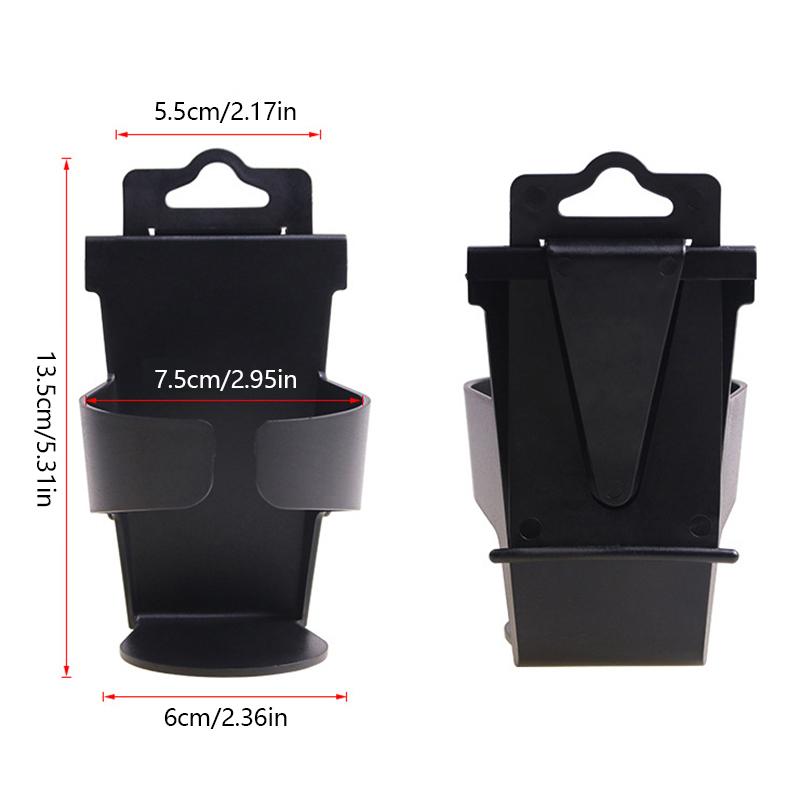 Universal Truck Car Cup Holder Door Window Hanging Mount Drinks Water Bottles Hook Holders Interior Organizer Cup Holder
