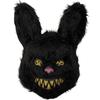 Scary Halloween Mask Realistic Bloody Bear Mask Cosplay Bloody Plush Bunny Mask  Men