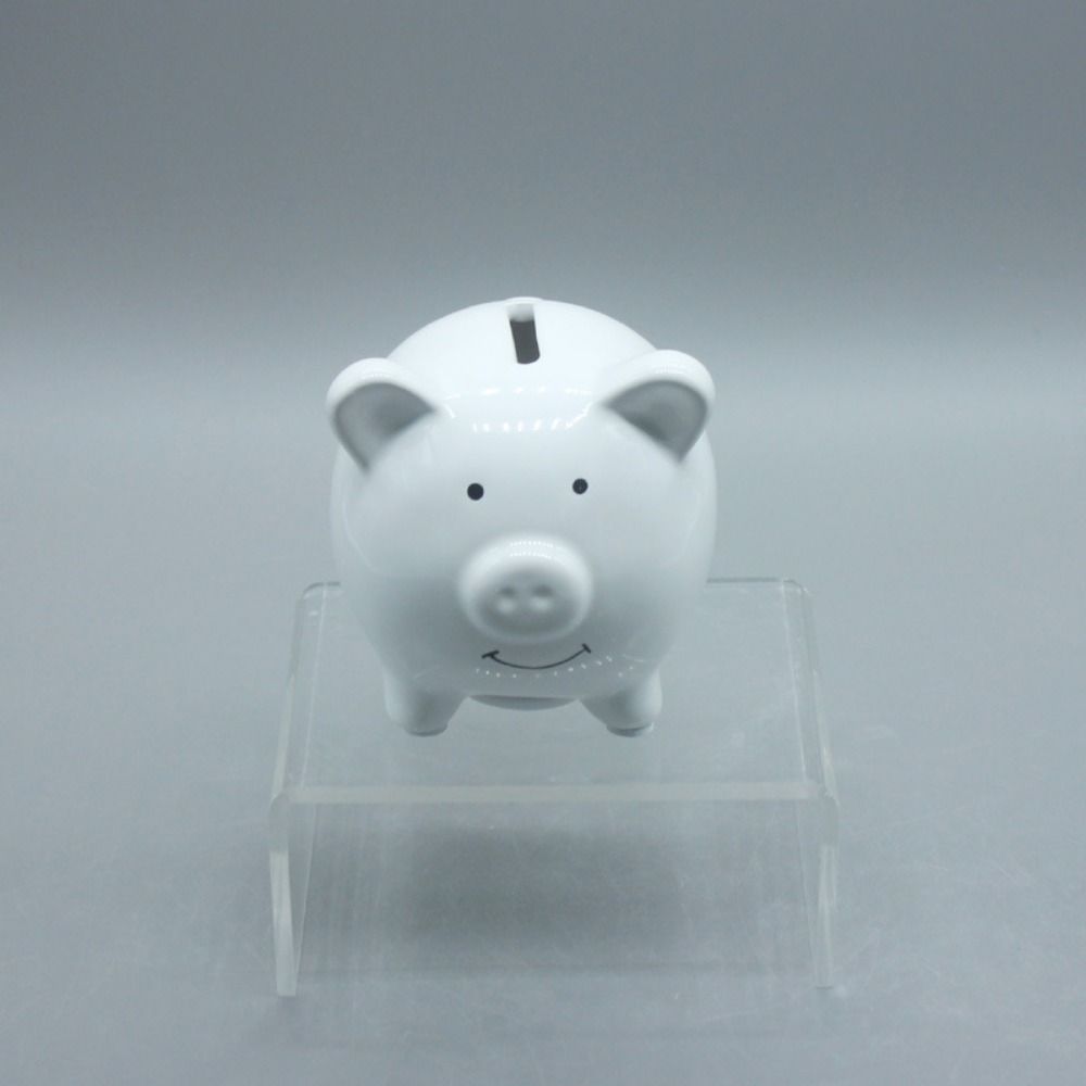 Salvadanaio in Ceramica a Cartone Animato Carino Salvadanaio Resistente Scatola per Risparmio Denaro Ornamento per la Casa
