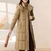 Fashion Women's Winter Long Parkas Hooded Loose Warm Coats Thick Women Jackets