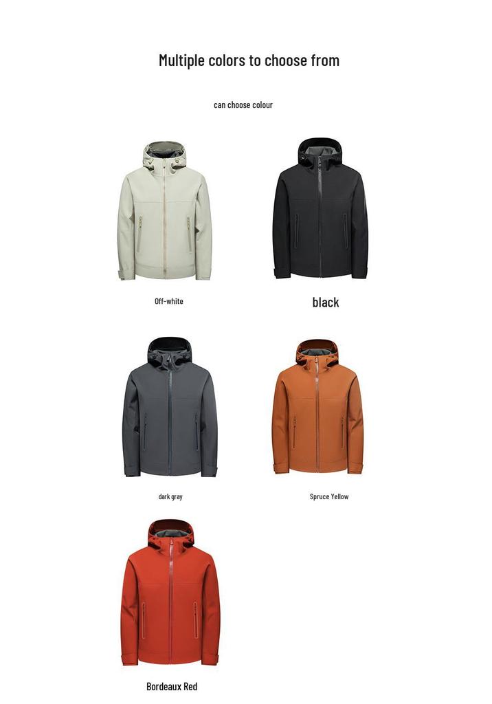 Bird House Alternative Waterproof & Windproof Softshell Jacket for Couples - Women's & Men's Hiking Outerwear
