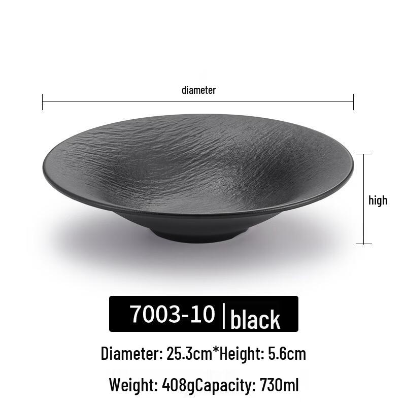 Japanese Style Melamine Round Serving Plate