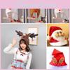 Unique Christmas Hats With Cartoon Designs Of Santa Snowman And Reindeer For Festivities