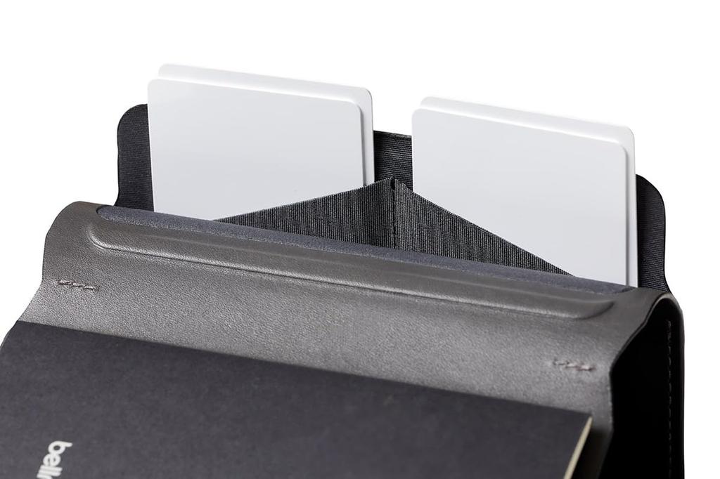 Bellroy Notebook Cover, A6 Leather Notebook Cover - Black