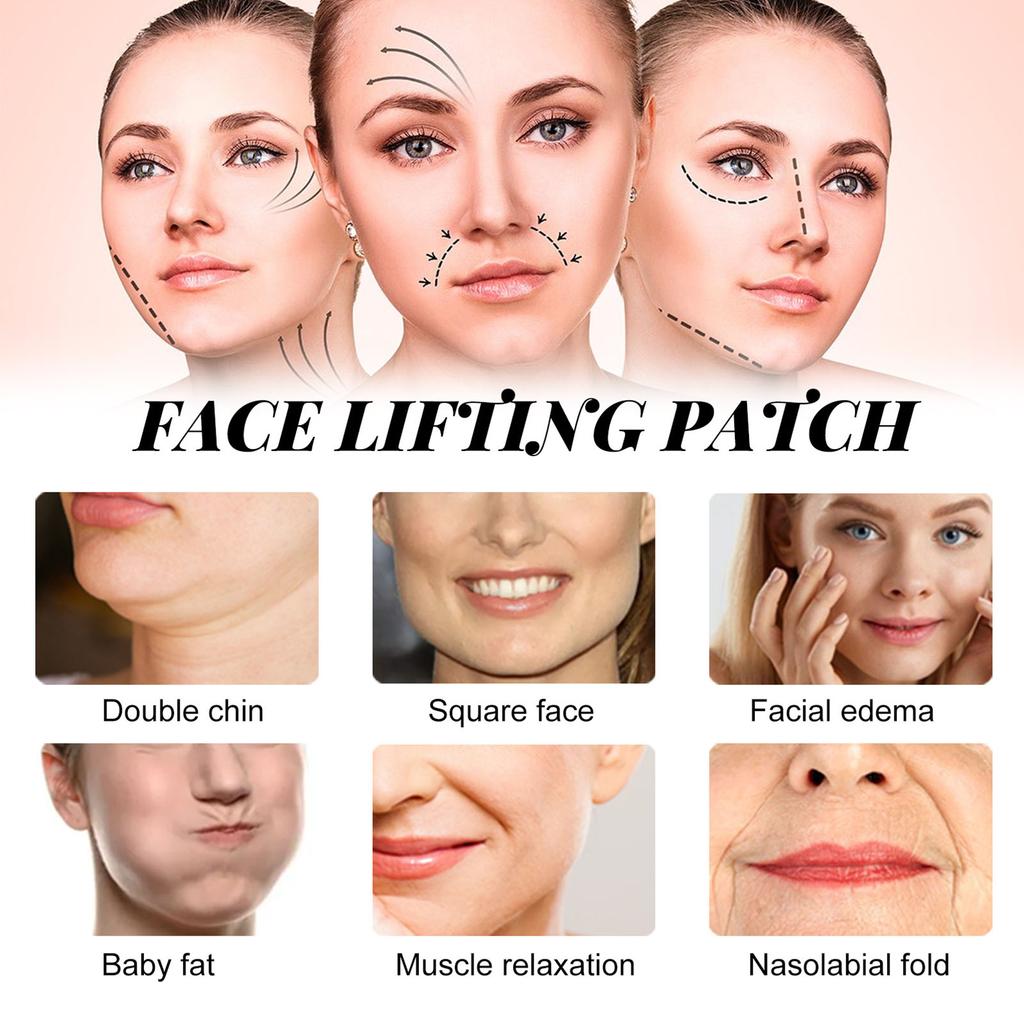 120pcs Facial Lifting Tape Reduce Double Chin Wrinkle Removal V Shape Instant Face Lifting Sticker