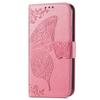 For Realme 12 5G Case Butterfly Imprinted PU Leather Magnetic Flip Stand Phone Cover