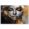 Canvas Print, Female Glamour Face