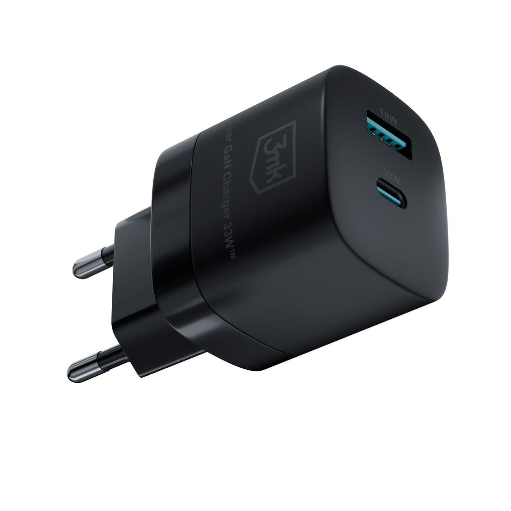 Accessories - 3Mk Hyper Gan Charger 33W Black