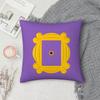 Friends TV Show Chandler Bing Pillow Cover Double Sided Short Plush Cushion Case Soft Sofa Bedroom Decor Gift