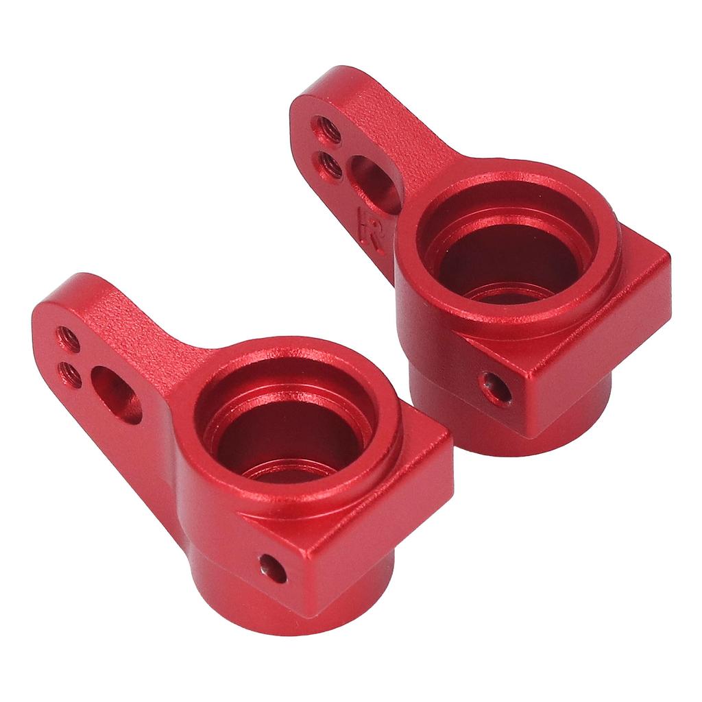Rear Axle Seat Aluminum Alloy RC Left and Right Rear Knuckle Arm Hub Carrier Set for LOSI 1Celsius10 22S 2  RC Cars