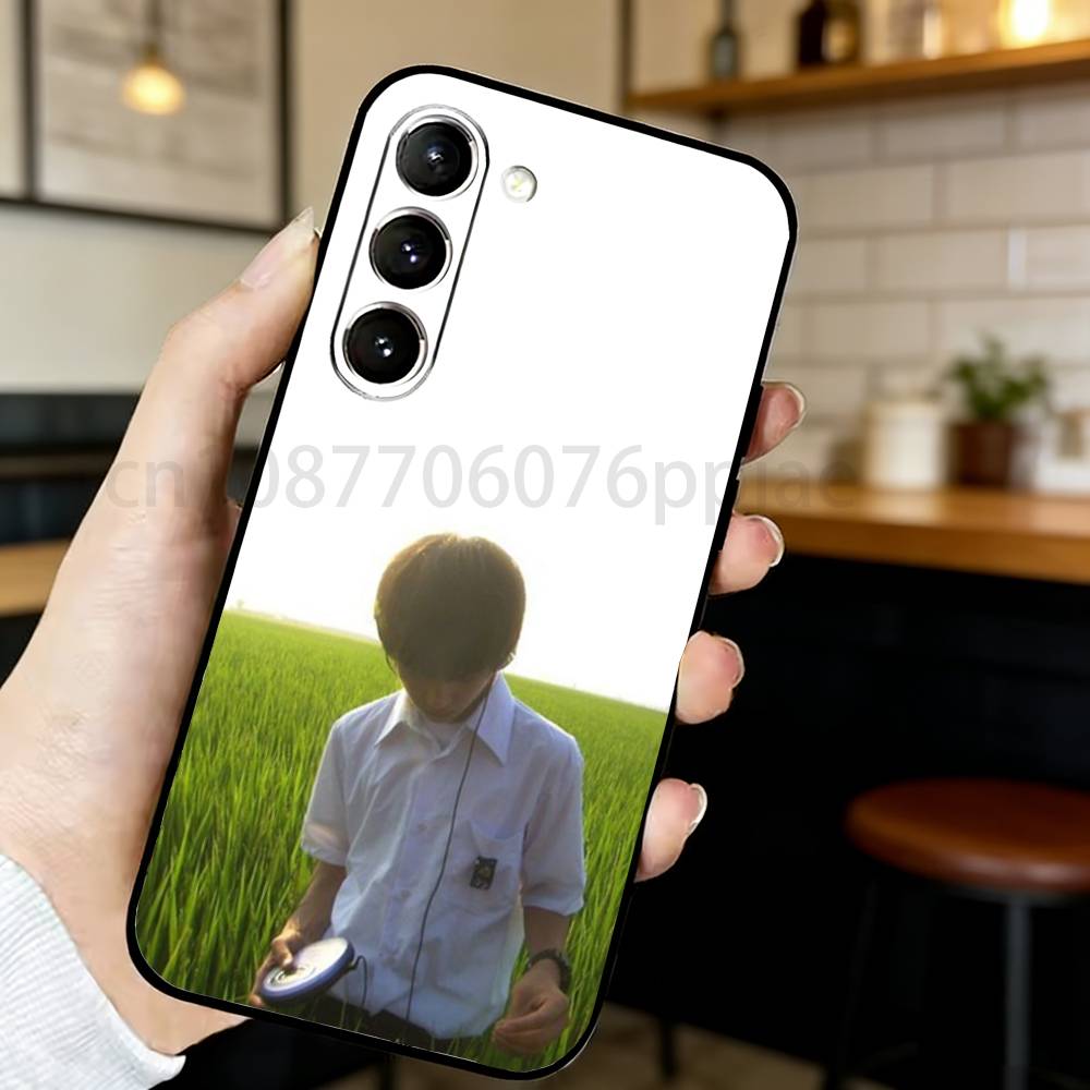 All About Lily Chou-Chou Phone Case For Samsung S20,21,22,23,24,25,26 Ultra,Plus,Lite,FE,Black Soft Case