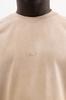 Machinist Men's Oversized T-shirt with a Gradient and Distressed Effect – Dark Beige S