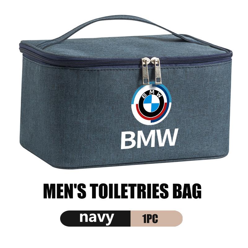 BBJZ9 Car Travel Portable Cosmetic Toiletries Foldable Storage Bag For BMW M2 M3 M4 X1 X3 X4 X5 E87 X7 E91 G20