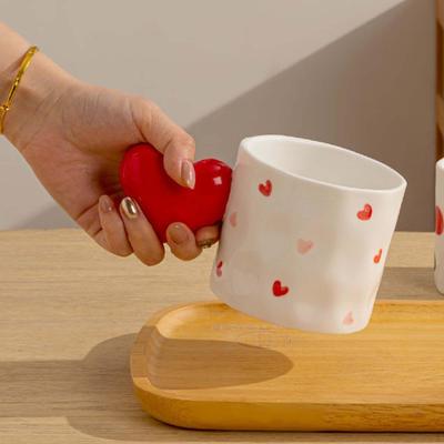 Keramik Kaffeetasse Milchtasse 400ml Morgen für Küche Party Muttertag Geschenk Büro