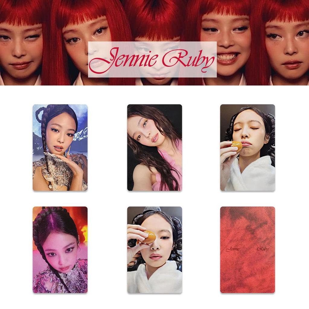 Jennie Kim RUBY Album Special Lucky Card