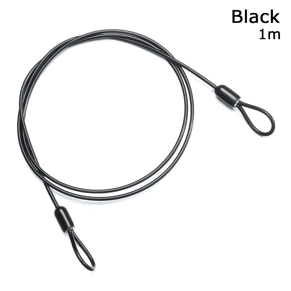 0.5/1/2Meters Anti-theft Ropes MTB Bike Rope Bicycle Lock Wire Steel Cable Lock Cycling Strong Wire Road Bike Lock 4