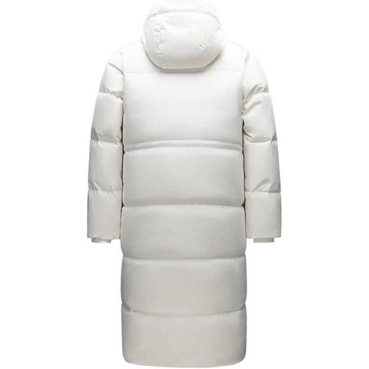 Anta Training Series Casual Loose Warm Down Jacket Women Outerwear Ivory-White 162518903-1