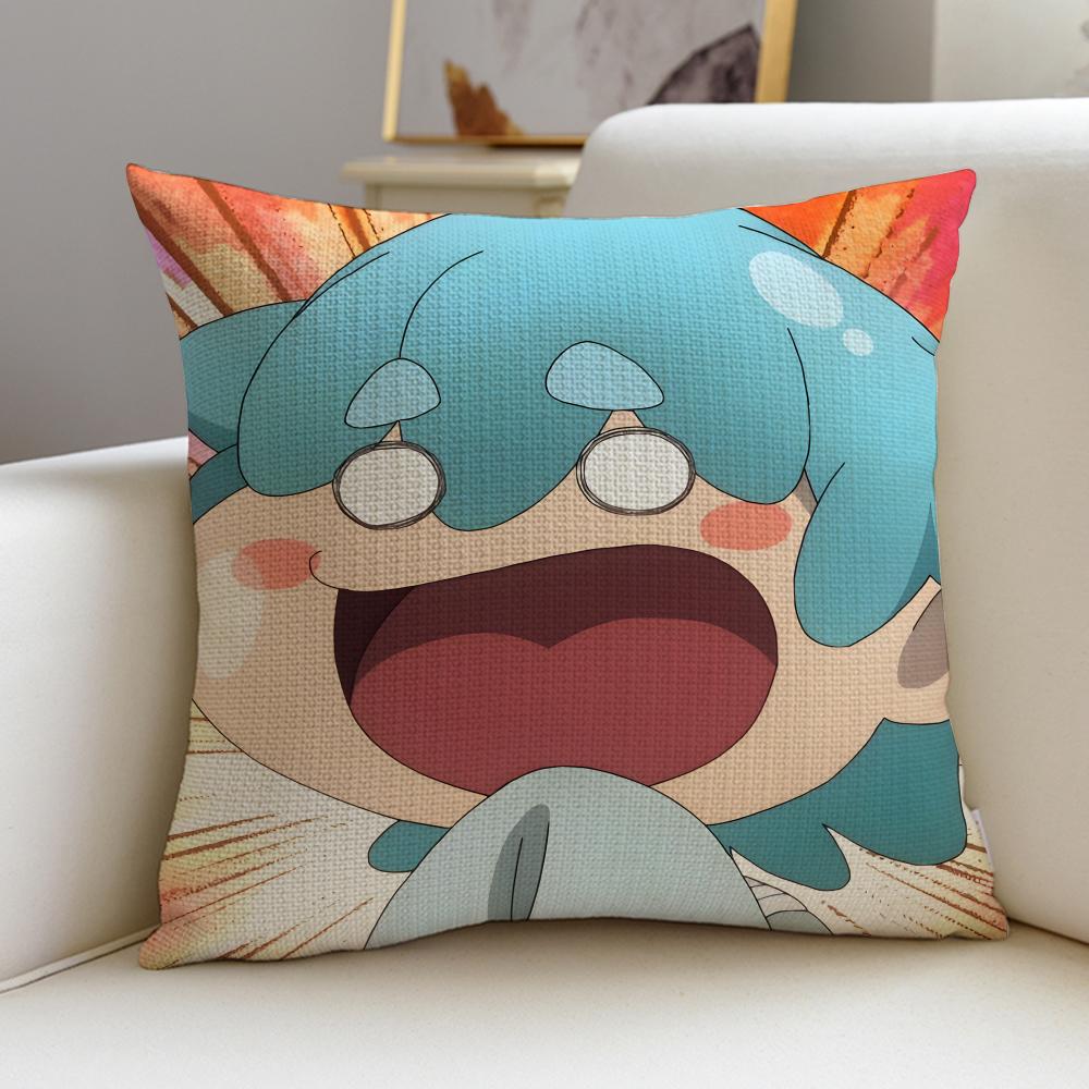 Epic RRagna CrimsonS Cushion Cover Breathable and skinfriendly linen pillowcase square removable and washable cushion