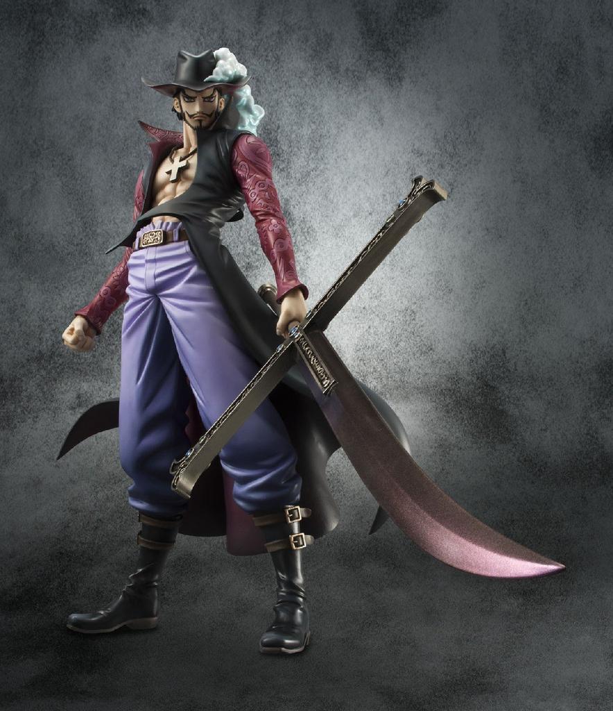 One Piece Series Dracule Mihawk Portrait.Of.Pirates NEO-DX Hawk-Eye Ver.2