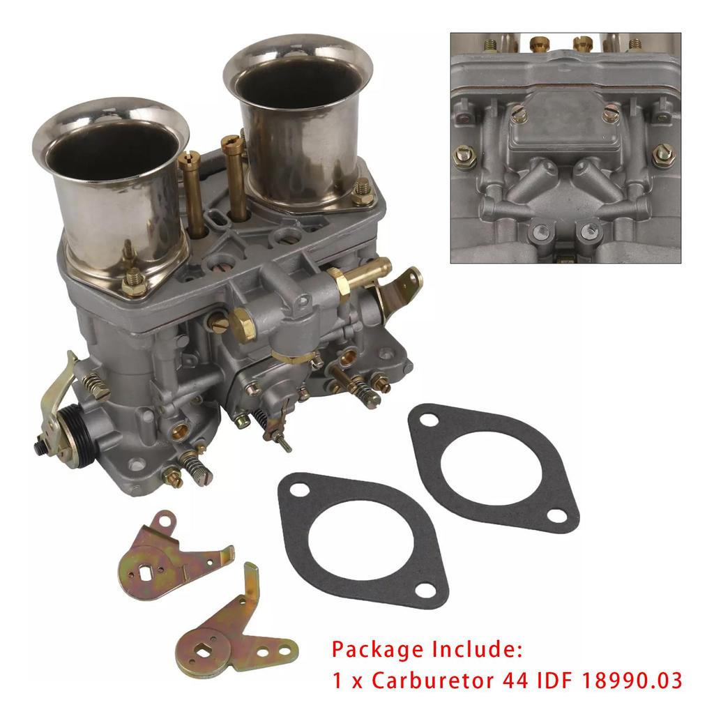 Carburetor 44 IDF 2 Barrel w/Air Horn 18990.03 For VW For Fiat For Porsche