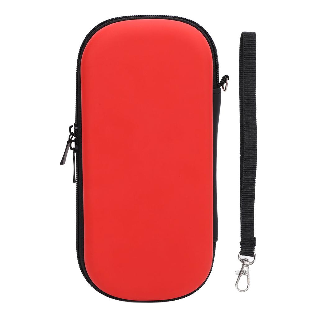 Game Console Case with Pockets Anti Scratch Water Resistant PU EVA Two Way Zipper Hard Case for PSP 3000 Game Console