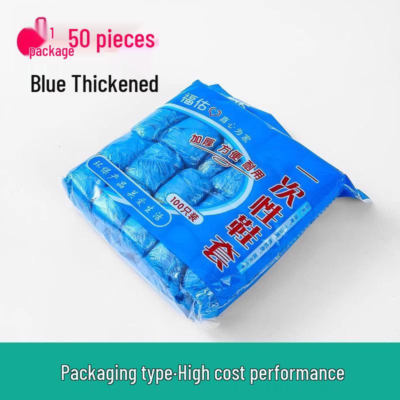 Washable and Disposable Non-Woven Shoe Covers for Children and Adults - Universal Fit for Indoor Use