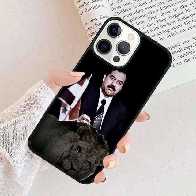 

Saddam Hussein Phone Case For iPhone 17 Air 15 16 Cover 11 13 14 Pro Max 12 Plus Max Fundas iPhone 11pro max