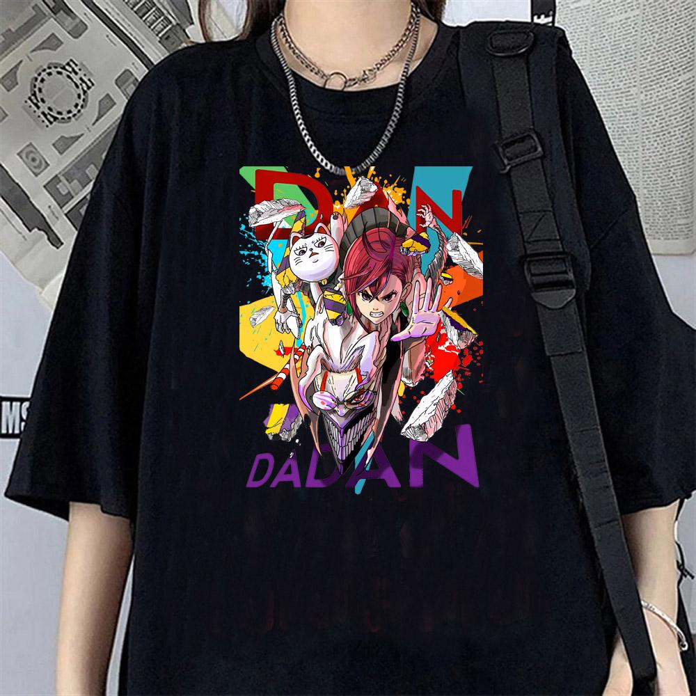 Seiko Ayase T-shirt Dandadan Cosplay Anime T Shirt Cartoon Short Sleeve Harajuku Tshirt Women Men