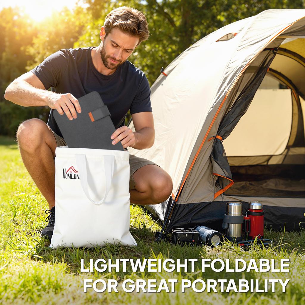 36W Foldable Solar Panel, Portable Solar Charger Type-C to USB-A Charging Port, Power Supply for Outdoor