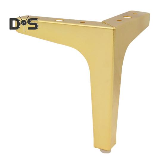 Möbelbeine aus Metall, stark, tragfähig, rutschfest, einfach zu installieren, Mehrzweck-Dreiecksmöbelfüße, Sofa-Couch-DIY-Ersatzbein